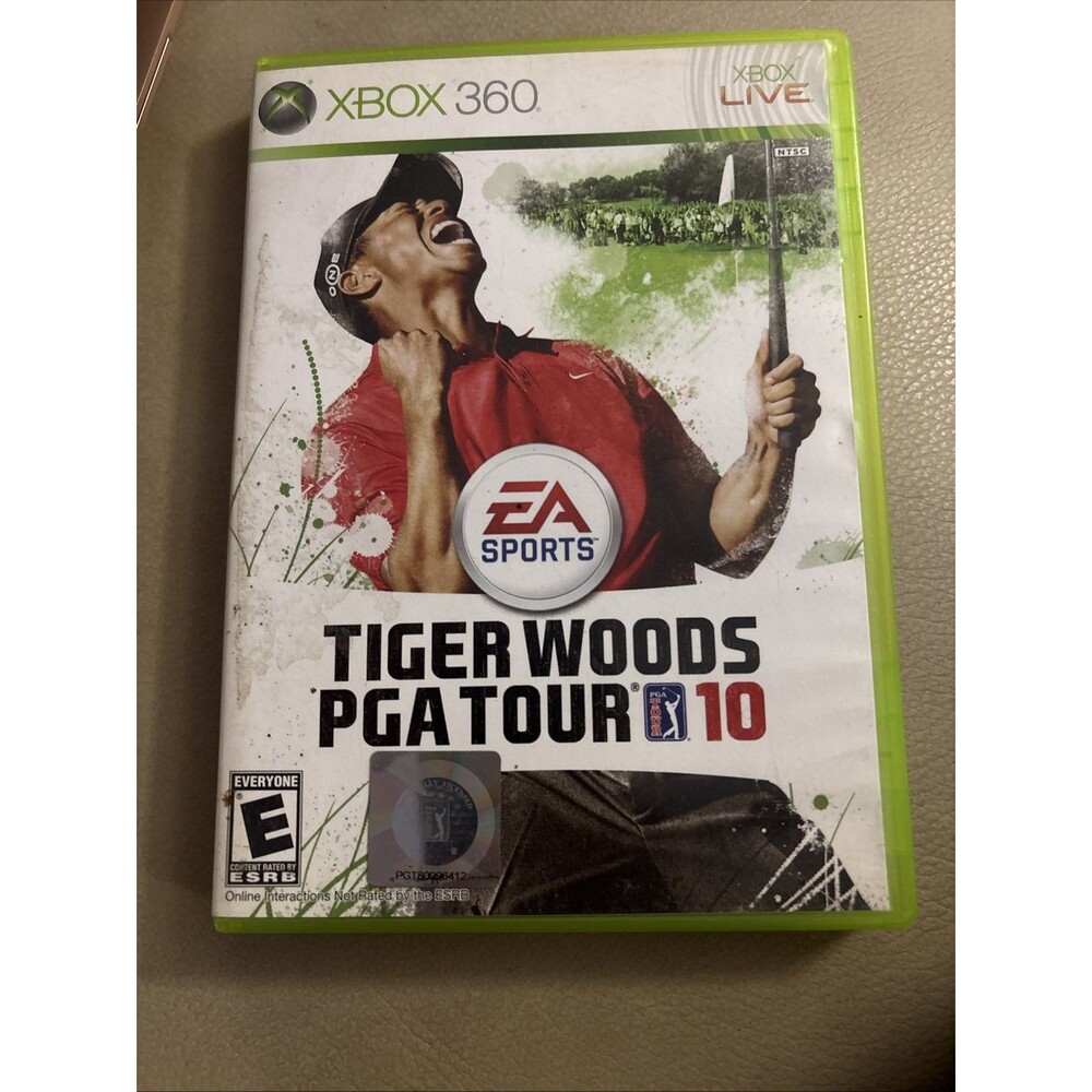 Tiger Woods PGA Tour 10 - XBOX 360 Import version: North America - VERY GOOD